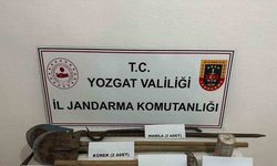 Yozgat’ta Kaçak kazı yapan baba oğula suçüstü yakalandı