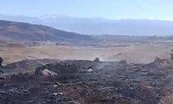 Yüksekova’da anız yangını kontrol altına alındı