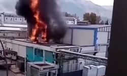 Bursa'da fabrika yangını!