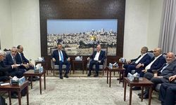 Fidan ve Kalın, Doha'da Hamas yetkilileriyle görüştü