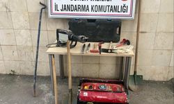 Bursa'da ormanda kaçak kazı operasyonu: 1 tutuklama