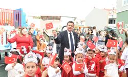 Osmangazi Belediyesi’nin kreşlerinde cumhuriyet coşkusu