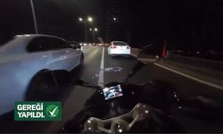 Trafikte makas attı, gereği yapıldı