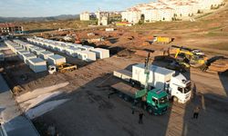 Sındırgı'da konteyner kent kuruluyor