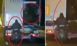 Seyir halindeki tırdan koyun çaldılar