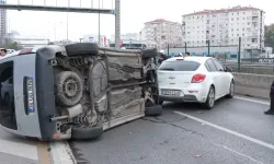Avrasya Tüneli girişinde zincirleme kaza