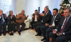 Özgür Özel'den Şehit Yarbay Korkmaz'ın ailesine ziyaret