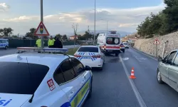 Aydın'da motosiklet devrildi