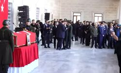 Şehit Pilot Yarbay Gökhan Korkmaz, son yolculuğuna uğurlanıyor