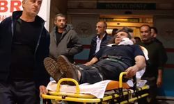 Bursa'da kömürleri indirirken yüzüne demir saplandı