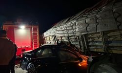 Tır ile otomobilin çarpıştığı kazada can kaybı!
