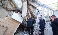 300 metre yarıçapındaki tüm binalarda ve zeminde detaylı ölçümler yapılıyor