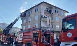 4 katlı binada yangın paniği