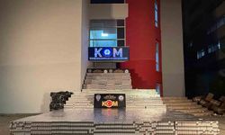 Adana’da 105 bin paket kaçak sigara ele geçirildi