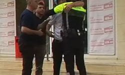 Adana’da polis ve özel birey arasında duygulandıran görüntüler