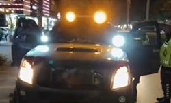 Alanya’da çakarlı araca 276 bin TL ceza