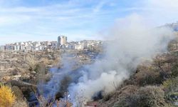 Ankara’da çöp yangını kontrol altına alındı