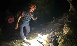 Antalya’da dağlık alanda mahsur kalan Ukraynalı kadın kurtarıldı