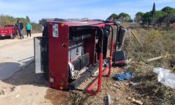 Antalya’da safari aracı devrildi: 9 turist yaralandı