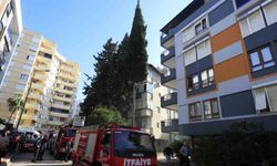 Antalya’da teras katta çıkan yangın paniğe neden oldu