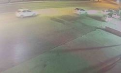 Aracın sağından geçmeyince çalışınca ortalığı savaş alanına çevirdi