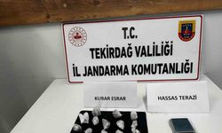 Aranma kaydı bulunan şahsın evinde uyuşturucu madde ele geçirildi