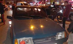 Arıza yapan aracından inen adama otobüs çarptı