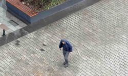 Arnavutköy’de dolu yağışı etkili oldu