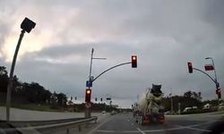 Arnavutköy’de kırmızı ışık ihlali faciaya davetiye çıkardı