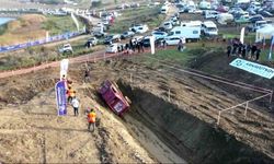Arnavutköy’de Off-Road şenliğinde yürekleri ağza getiren anlar
