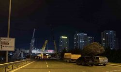 Avcılar’da tırın çarptığı üst geçit kapatıldı, geçit kaldırma çalışmaları çileye dönüştü