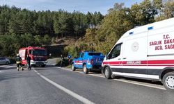 Bafra’da otomobil kanala uçtu: 1 yaralı