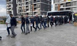 Bahis operasyonunda gözaltına alınan 13 şüpheli adliyeye sevk edildi