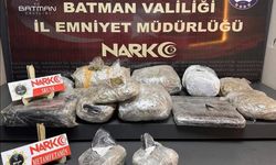Batman’da uyuşturucu tacirleri hassas burun Hector’a yakalandı