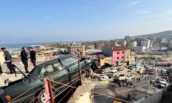 Belediyeye ait kamyonet az kalsın faciaya yol açıyordu