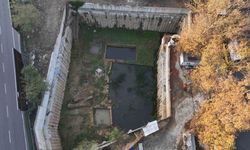 Beşiktaş’taki tarih fışkıran kazı alanı göle döndü