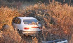 Beyşehir’de otomobil araziye savruldu: 2 yaralı