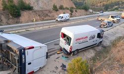 Bilecik’te 4 aracın karıştığı zincirleme kazada 3 kişi yaralandı