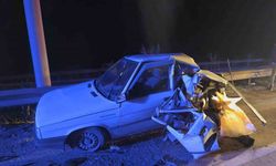 Bilecik’te tır otomobile arkadan çarptı: 1 yaralı