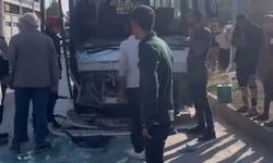 Biri işçi servisi 3 aracın karıştığı kazada 4 kişi yaralandı