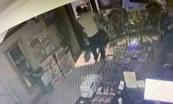 Böcek ailesinin kapının kilitli olmasından dolayı otelden çıkamadığı anlar kameraya yansıdı