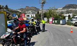 Bodrum’da abartı egzozlu motosiklete 28 bin 937 lira ceza