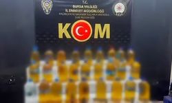 Bursa’da 227 litre sahte alkol ele geçirildi