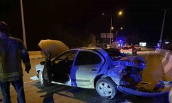 Bursa’da feci kaza: Bariyere çarpıp takla attı, 2 yaralı