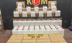 Bursa’da 1032 litre etil alkol, 84 aroma kiti ele geçirildi