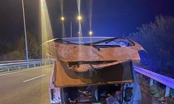 Bursa’da kamyonet hafif ticari araca çarptı: 1 ölü, 4 yaralı