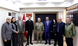 CHP Iğdır İl Başkanı Nizamettin Ada’dan Emniyet Müdürü Turgay’a ziyaret