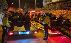 Datça’da motosiklet denetimi