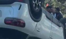 Diyarbakır’da araç takla attı: 1 yaralı