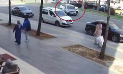 Diyarbakır’da trafik kazası güvenlik kameralarına yansıdı